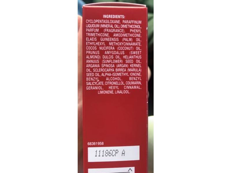 TRESemme Pro Collection Keratin Smooth Shine Oil, Marula Oil, 50 mL