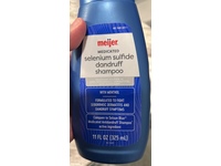 Meijer Medicated Selenium Sulfide Dandruff Shampoo, Menthol, 11 fl oz/325 mL - thumbnail 1
