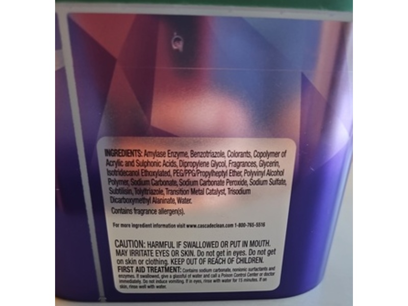 Cascade Platinum Plus Dishwasher Detergent Actionpacs, Fresh Scent, 17.5 oz/497 g, 31 Count