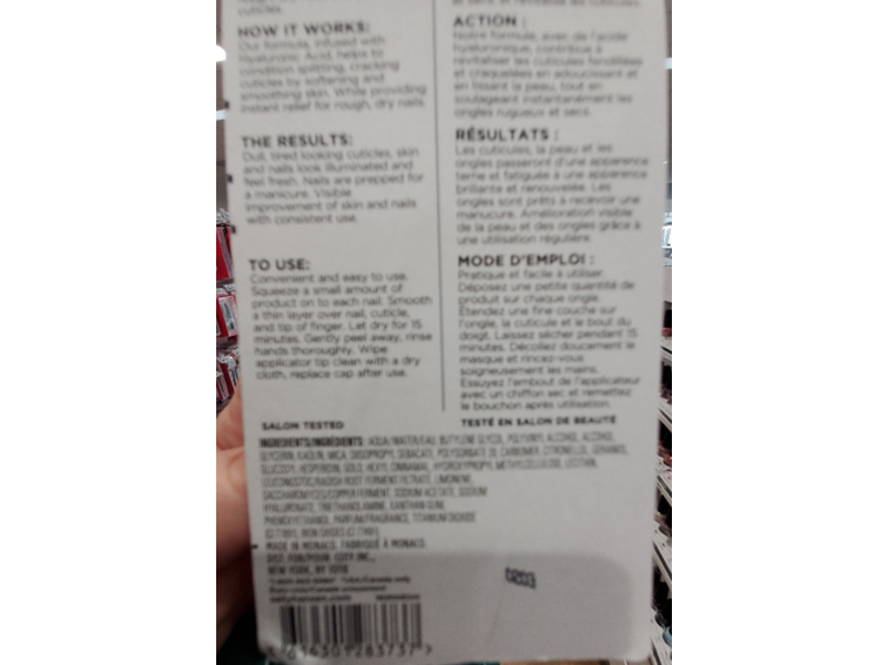 Sally Hansen Spa Collection Hydrate Peel-Off Nail Masks, Revive, 0.27 fl oz