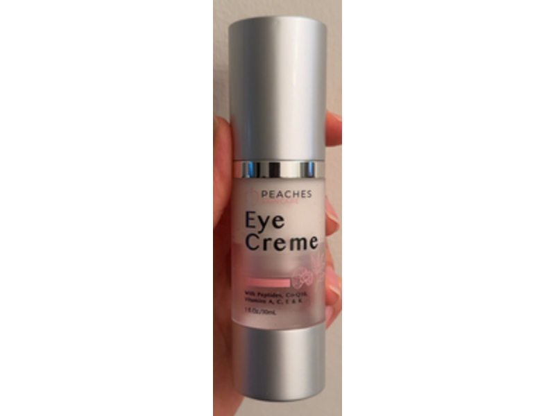 Peaches Skin Care Eye Creme, 1 fl oz/30 mL