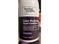 Herbalosophy Color Perfecting Purple Conditioner, 16.9 fl oz/500 mL, Pack Of 2 - Image 3