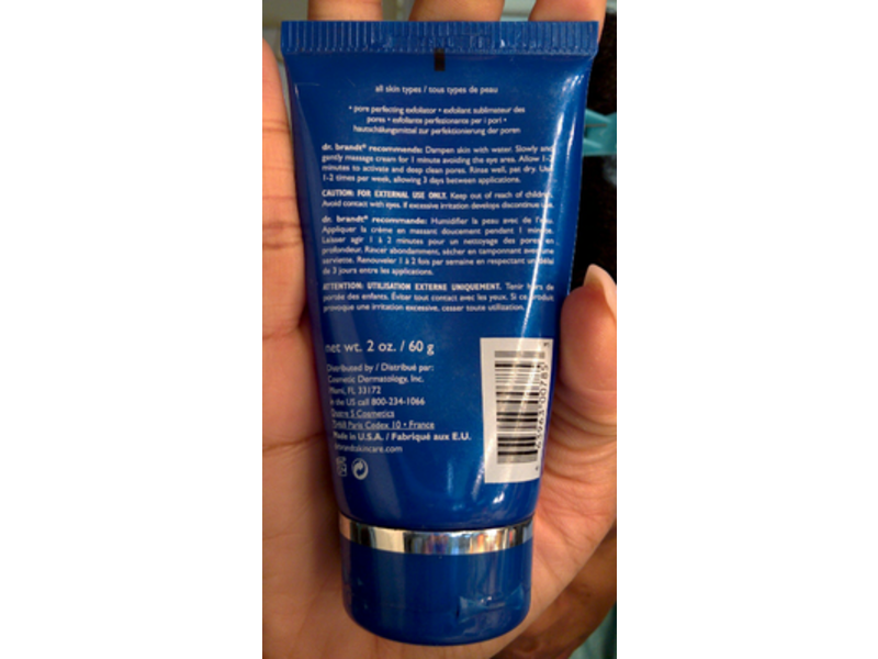 Dr. Brandt Pore Dermabrasion Pore Perfecting Exfoliator, 2 oz/60 g