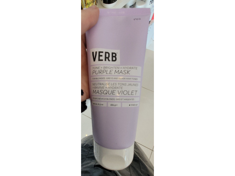 Verb Purple Mask, 6.3 oz/180 g