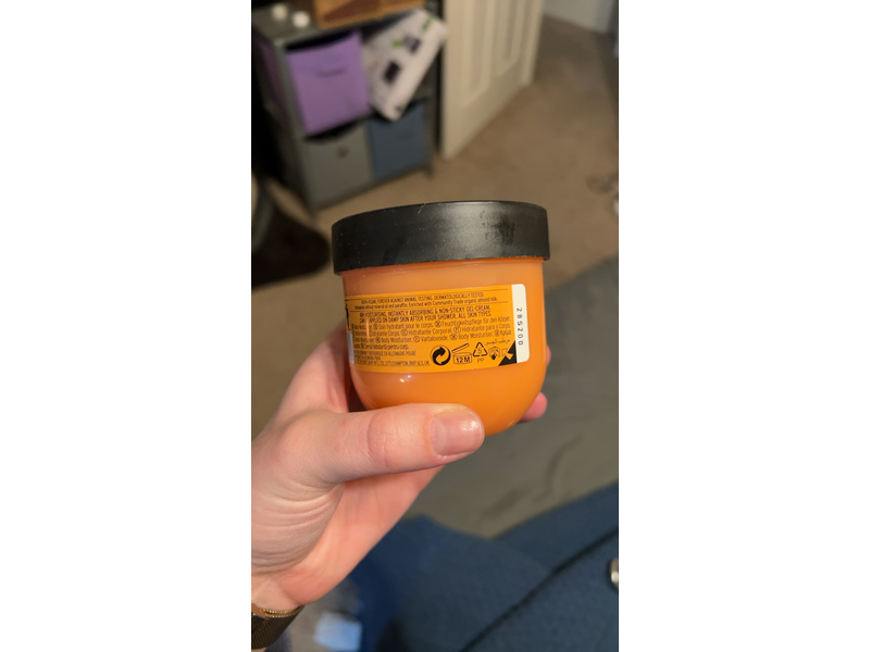 The Body Shop Body Yogurt, Mango, 6.98 oz/198 g