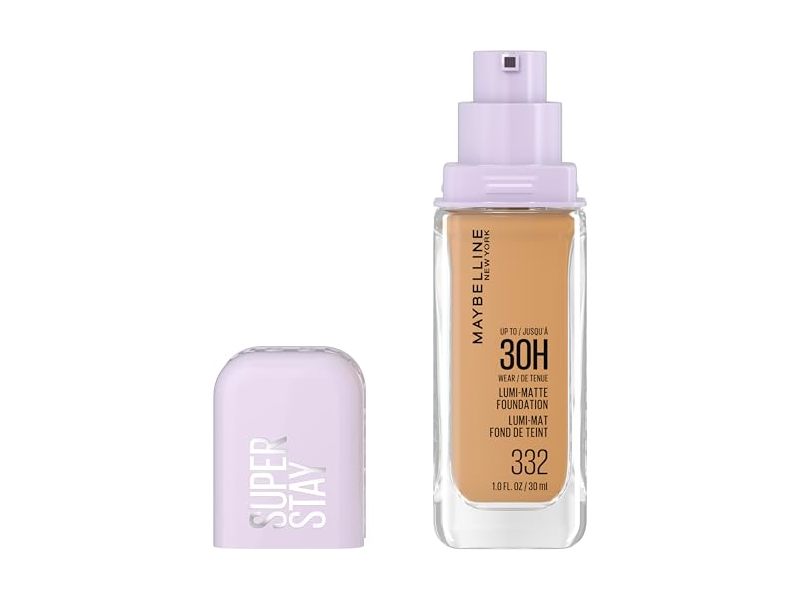 Maybelline New York Lumi-Matte Foundation, 332, 1.0 fl oz/30 mL