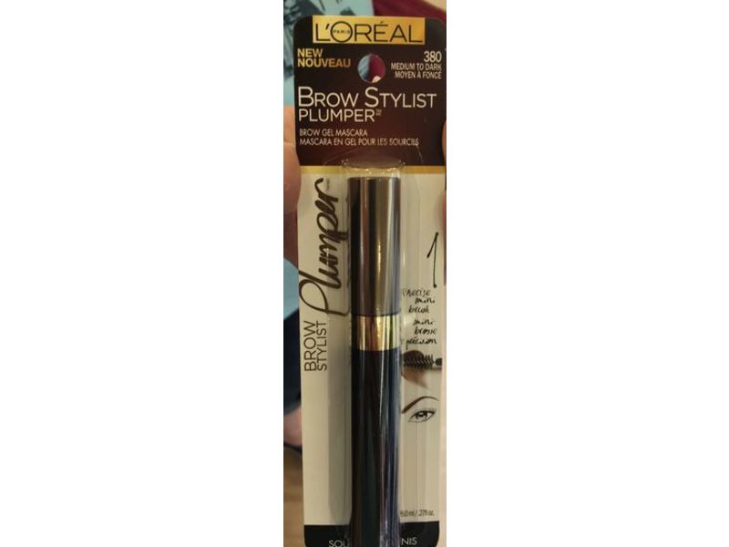 L'Oreal Paris Brow Stylist Plumper, Medium to Dark