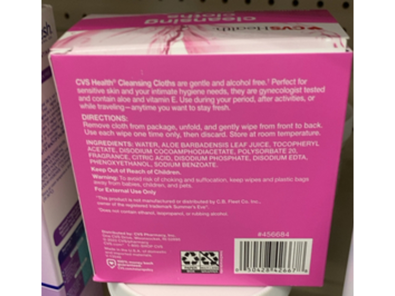 Cvs Health Cleansing Cloths, 16 Count