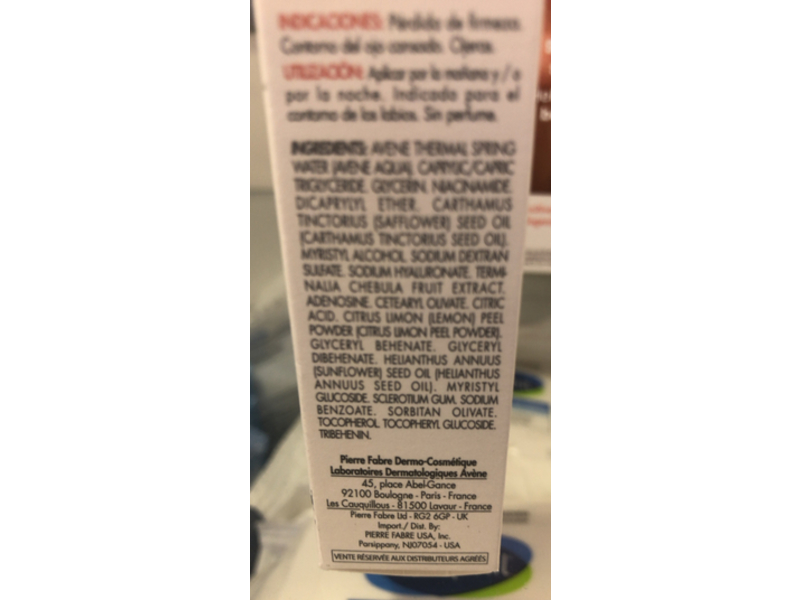 Avene Hyaluron Activ B3 Triple Action Eye Cream, 0.5 fl oz/15 mL