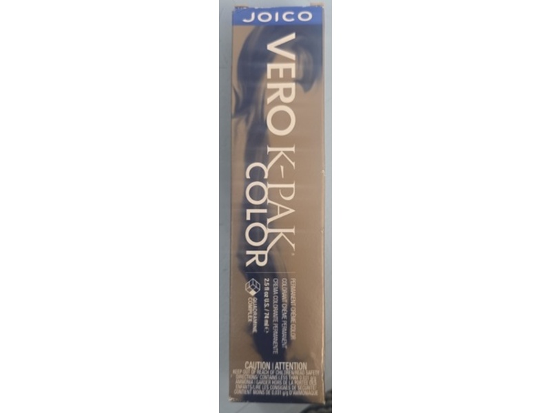 Joico Vero K-Pak Color Permanent Creme Color, 1N Black, 2.5 fl oz/74 mL