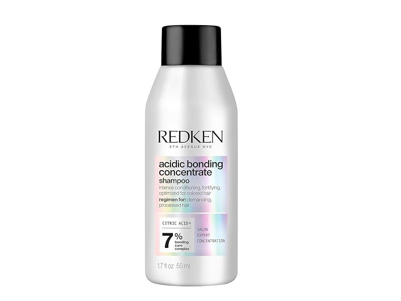 Redken Acidic Bonding Concentrate Shampoo, Citric Acid, 1.7 fl oz/50 mL