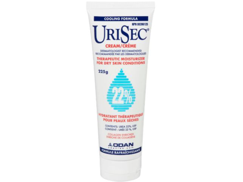 UriSec Therapeutic Moisturizer Cream, Urea 22% USP, 225 g