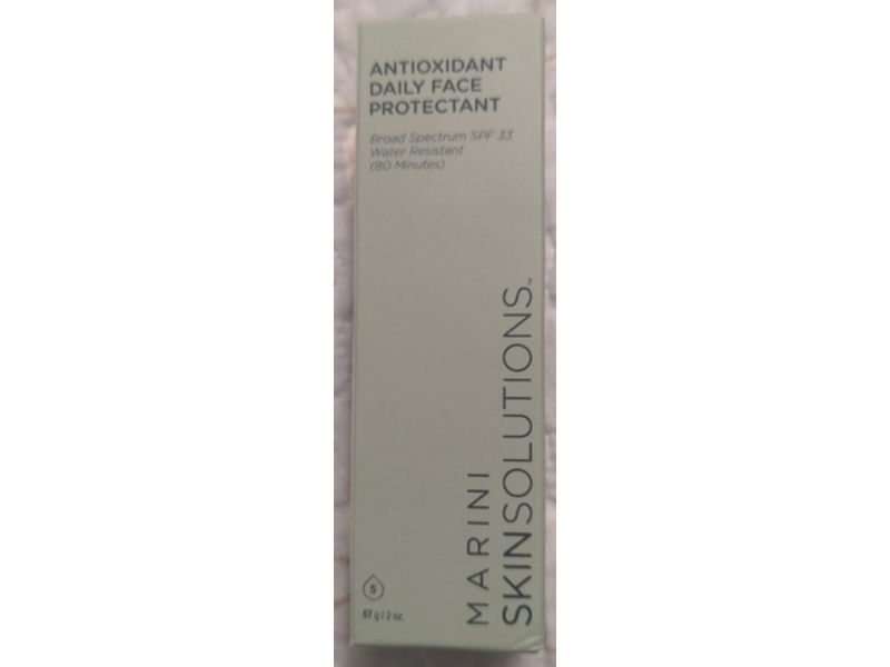 Marini Skin Solutions Antioxidant Daily Face Protectant Sunscreen, SPF 33, 2 oz/57 g
