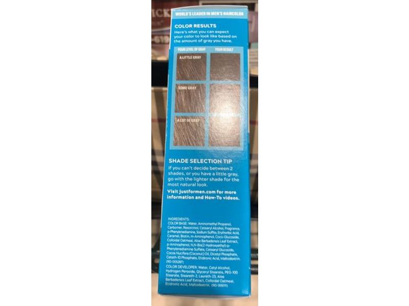 Just For Men Easy Brush-In Color, Mustache & Beard, M-35 Medium Brown