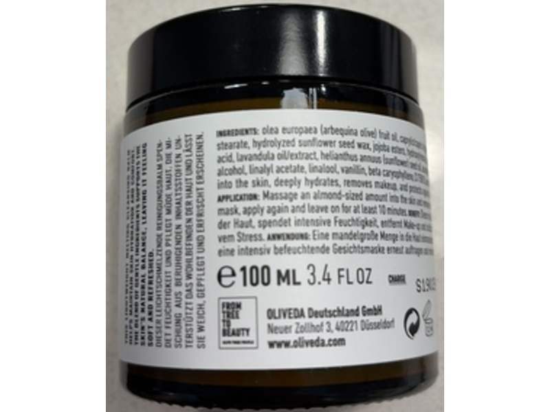 Oliveda F91 Hydroxytyrosol Corrective Cleansing Balm, , 3.4 fl oz/100 mL