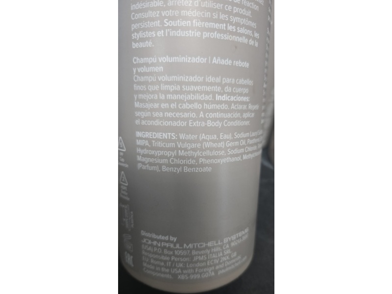 Paul Mitchell Volume Extra-Body Shampoo, 33.8 fl oz/1 L