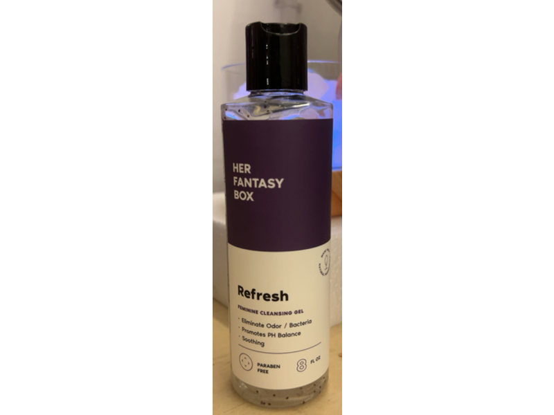 Her Fantasy Box Refresh Feminine Cleansing Gel, 8 fl oz