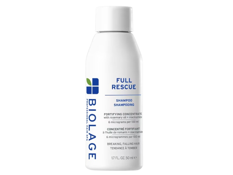 Bio Lage Full Rescue Shampoo, Rosemary Oil + Niacinamide, 1.7 fl oz/50 mL