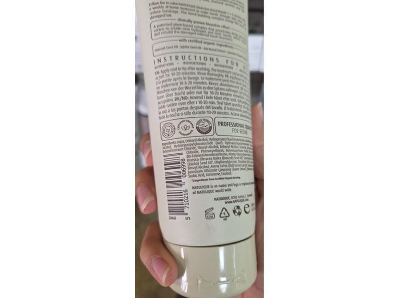 Natulique Repair And Rebuild Hair Bond Intrinsic Maintenance, 3, 6.8 fl oz/200 mL