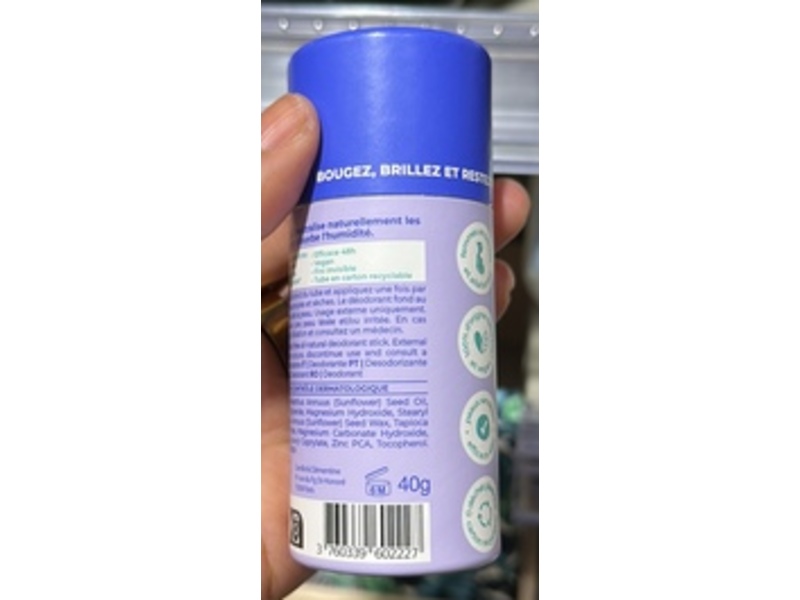 Les Petits Prodiges Natural Deodorant, Fragrance Free, 40 g