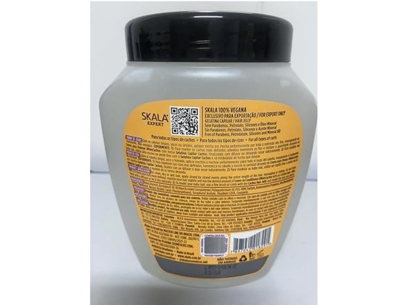 Skala Expert Gelatina Capilar Hair Jelly, Cachos, 35.2 oz/1000 g