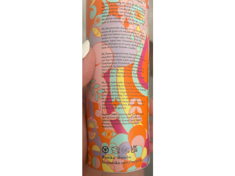Amika Perk Up Dry Shampoo, 207 g