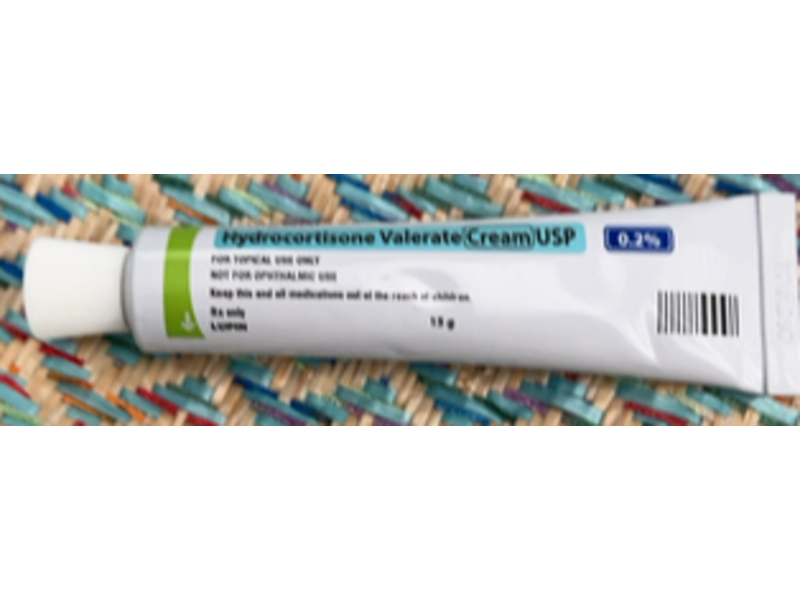 Hydrocortisone Valerate Cream 0.2%, 15 g, Lupin (Rx)
