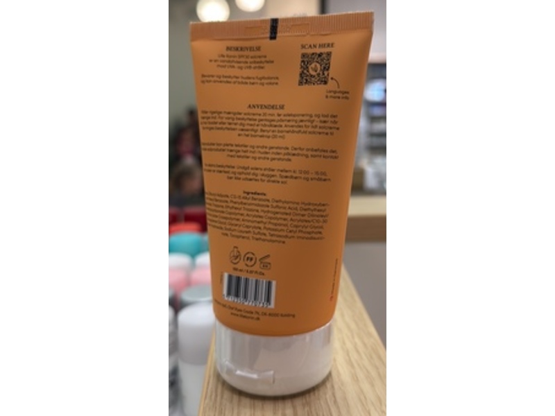 Lille Kanin Solcreme Sunscreen, SPF 30, 5.07 fl oz/150 mL