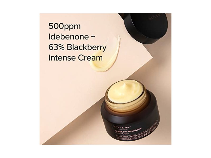 Mary & May Idebenone Blackberry Complex Intense Cream 70g 2.46 Fl Oz