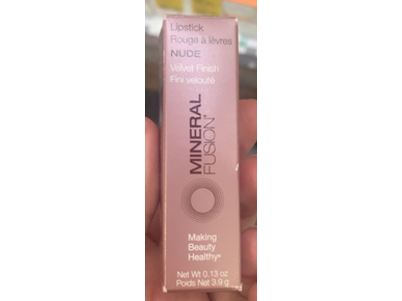 Mineral Fusion Velvet Finish Lipstick, Nude, 0.13 oz/3.9 g