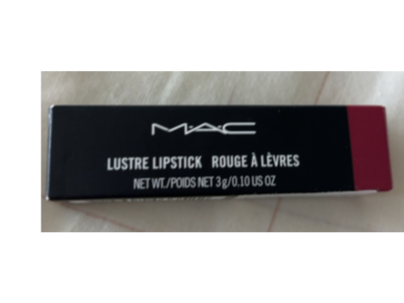 M.A.C Lustre Lipstick, 516 Plumful, 0.10 oz/3 g