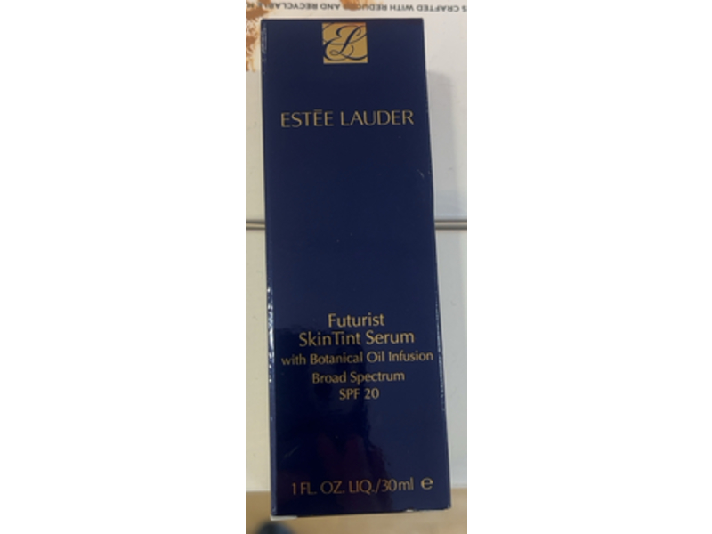 Estee Lauder Futurist SkinTint Serum Foundation, SPF 20, 4W1 Honey Bronze, 1.0 fl oz/30 mL