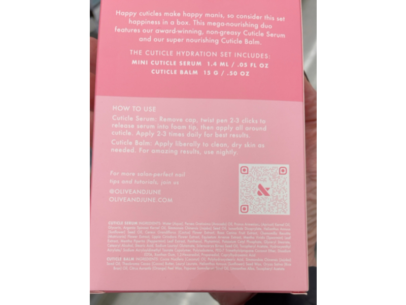 Olive & June Cuticle Hydration Set