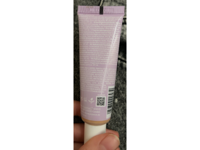 Essence Hydrating Natural Finish Skin Tint, SPF 30, 20, 1.01 fl oz/30 mL