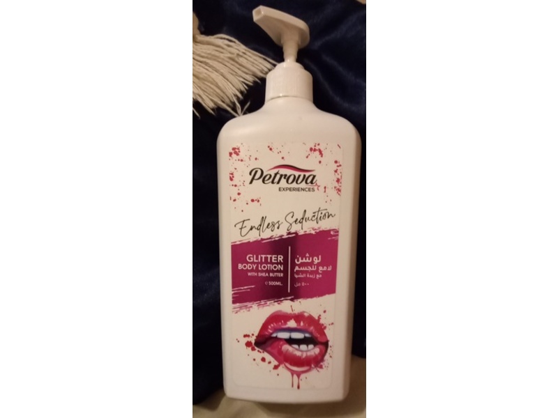 Petrova Glitter Body Lotion, Endless Seduction, 500 mL