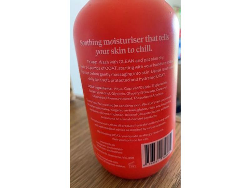 Yours Only Coat Moisturiser Lotion, 500 mL