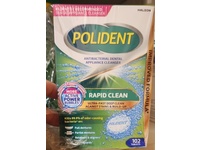 Polident Rapid Clean Dental Cleanser Tablets, 102 Count - Image 3