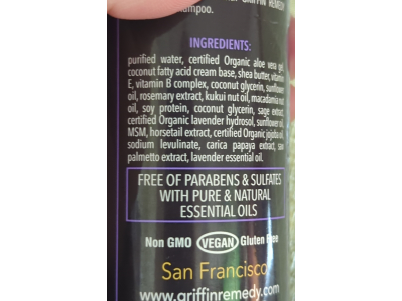 Griffin Remedy Restorative Conditioner, Shea Butter & Macadamia Nut Oil, 8 fl oz