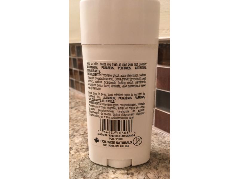 Earthwise Deodorant, Baking Soda, 75 g