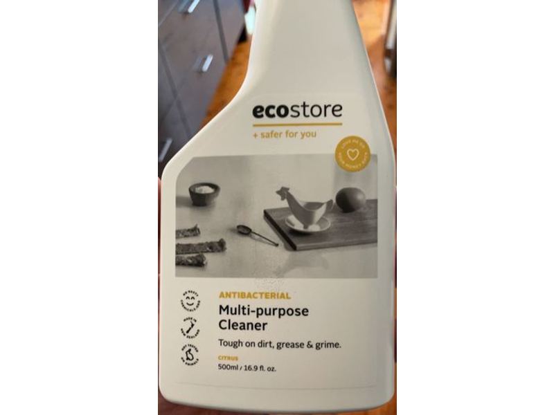 Ecostore Anti Bacterial Multi-Purpose Cleanser, Citrus, 16.9 fl oz/500 mL