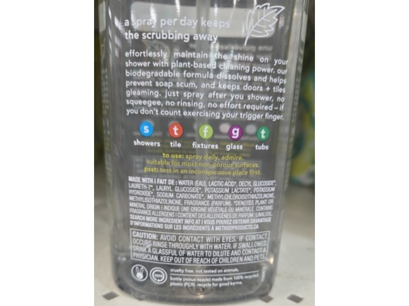 Method Daily Shower Spray, Eucalyptus Mint, 28 fl oz/828 mL