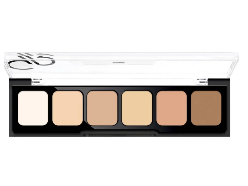 Celesty Correct & Conceal Concealer Cream Palette, Light To Medium, SPF 20
