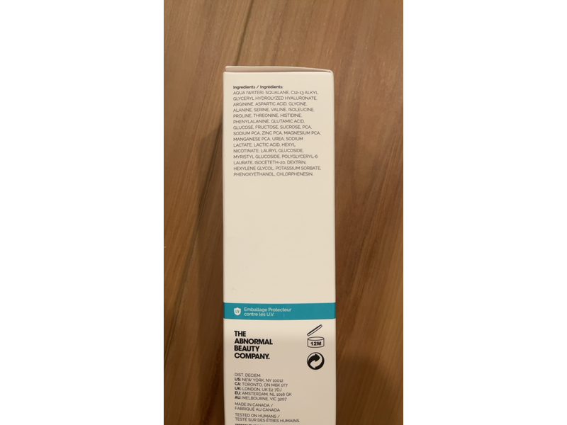 The Ordinary Hair Care Natural Moisturizing Factors + Ha, 2 fl oz/60 mL