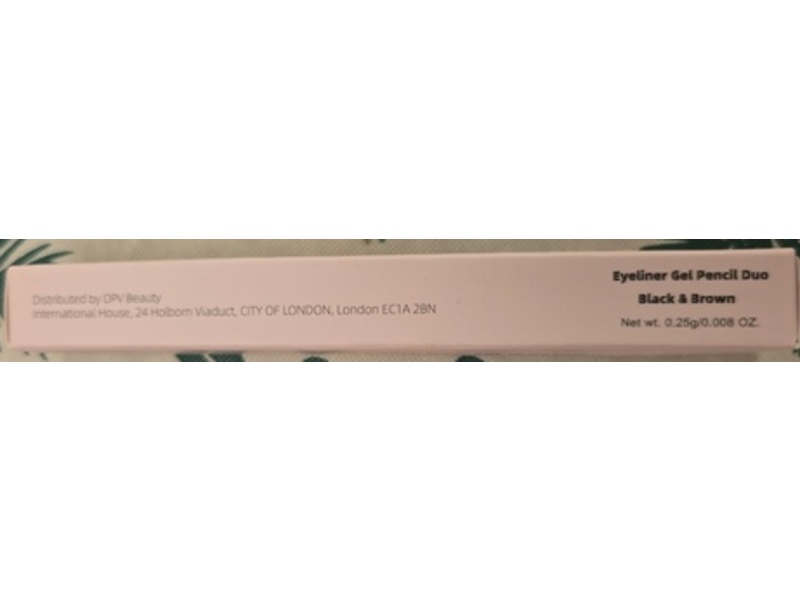 OPV Beauty Eyeliner Gel Pencil Duo, Black & Brown, 0.008 oz/0.25 g