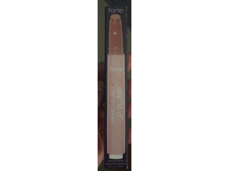 Tarte Maracuja Juicy Lip Plump, Peachy Beige, 0.095 oz/2.7 g