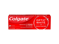 Colgate Optic White Stain Fighter Toothpaste, Clean Mint, 3.8 oz/107 g - thumbnail 1