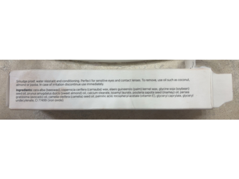 Ere Perez Natural Almond Mascara, Black, 0.35 oz/10 mL