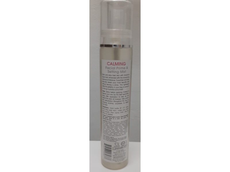 Giovanni Calming Facial Primer & Setting Mist, Hibiscus, Cucumber & Fresh Rose Water, 5 fl oz/147 mL