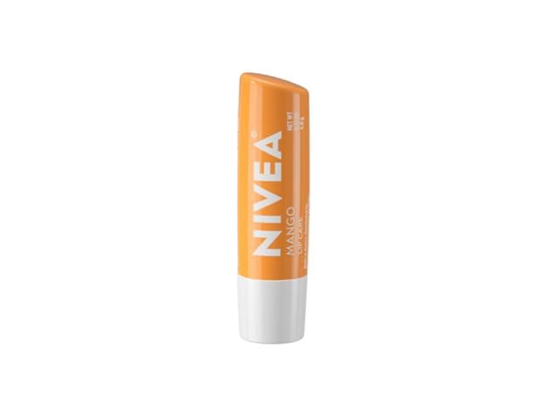 Nivea Lip Care, Mango, 0.17 oz/4.8 g, Pack Of 4