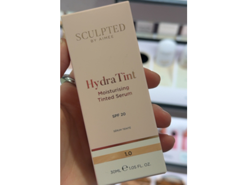 Sculpted Hydra Tint Moisturizing Tinted Serum, SPF 20, Pale With A Neutral Rosy Undertone, 1.05 fl oz/30 mL